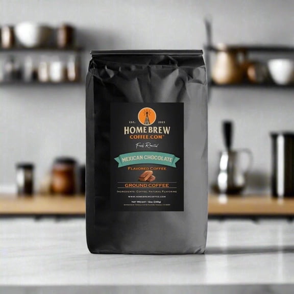 Mexican Chocolate (Flavored) coffee, 12 oz., 1 lb., 2 lbs., Ground or Whole Bean