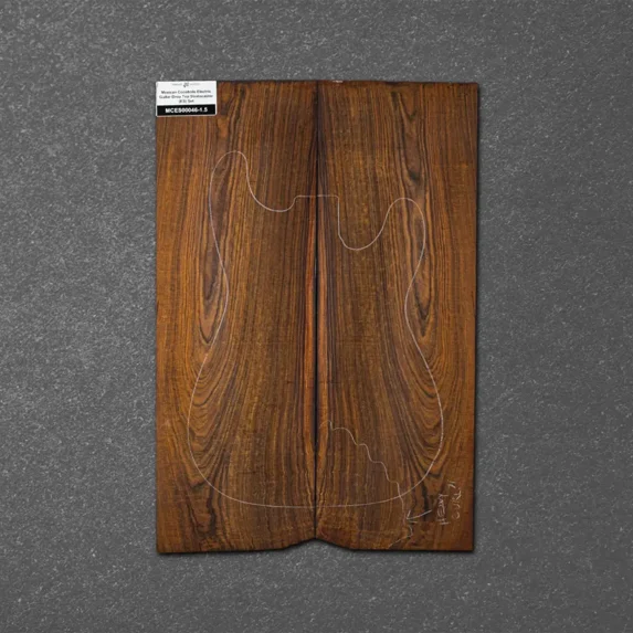 Mexican Cocobolo Electric Guitar Drop Top Stratocaster (ES) Set – MCES000046-1.5