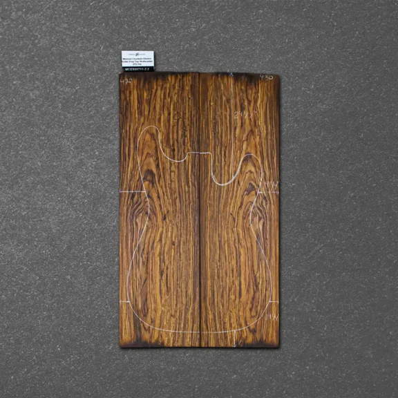 Mexican Cocobolo Electric Guitar Drop Top Stratocaster (ES) Set MCES000711-2.2