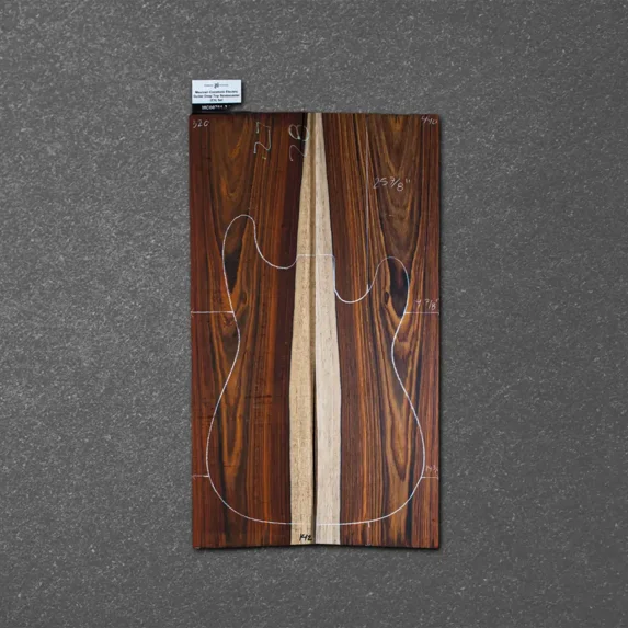 Mexican Cocobolo Electric Guitar Drop Top Stratocaster (ES) Set – MCES000761-2.2