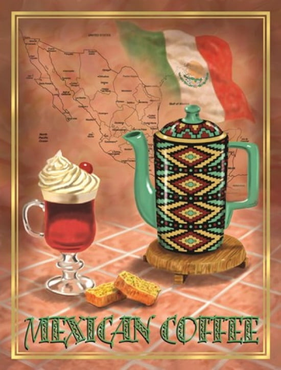 Mexican Coffee Canvas Art - Jeff Maraska (16 x 20)