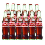 Mexican Coke Authentic Real Cane Sugar Sweetened 12/12 fl. oz. (355ml) Glass Bottle Case (12-Pack)
