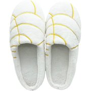 Mexican Concha Slippers for Women Men Concha Pantuflas Soft Plush House Slippers for Indoor Use