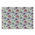 thumbnail image 1 of Mexican Cutting Board, Different Mexico Latin Día de Muertos Skull with Flower and Branchs Art, Decorative Tempered Glass Cutting and Serving Board, Small Size, Multicolor, by Ambesonne, 1 of 1