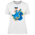thumbnail image 1 of Mexican Dancer Woman T-Shirt Women -Image by Shutterstock, Female Large, 1 of 2