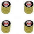 thumbnail image 1 of Mexican Day of the Dead Skull Tire Rim Wheel Aluminum Valve Stem Caps, Multiple Colors, 1 of 1