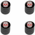 thumbnail image 1 of Mexican Day of the Dead Skull Tire Rim Wheel Aluminum Valve Stem Caps, Multiple Colors, 1 of 1