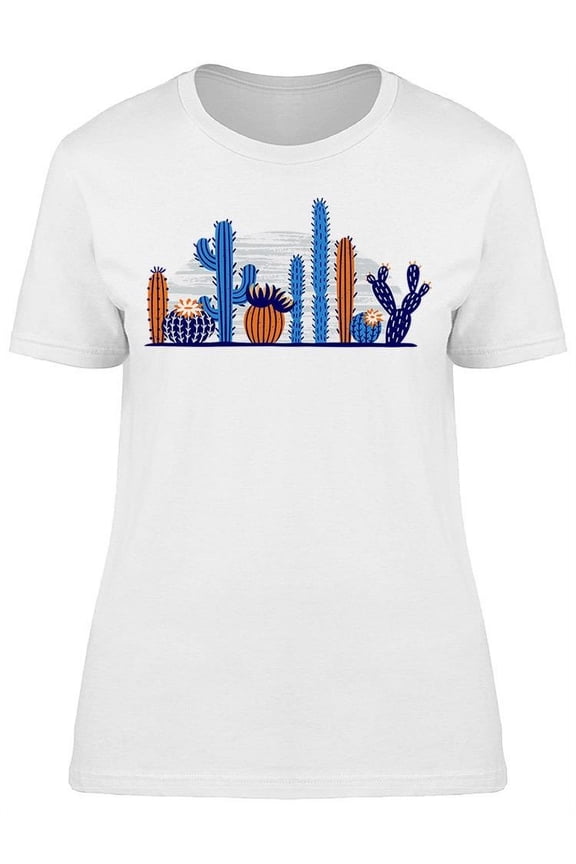 Mexican Desert Cactus  T-Shirt Women -Image by Shutterstock, Female Large