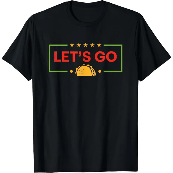 Mexican Design Taco Go Mex Funny Design Fun Graphic Gift Top Cool Retro Unisex T-Shirt