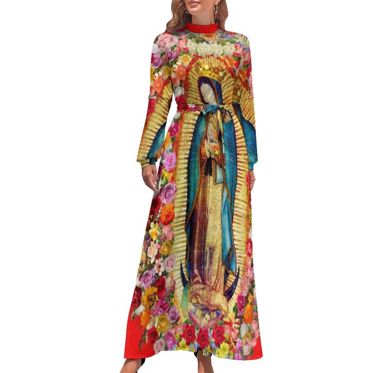 turquoise ladies dresses Plus Size Turquoise Grapefruit Groove Rose Swing Dress 1X main image 0