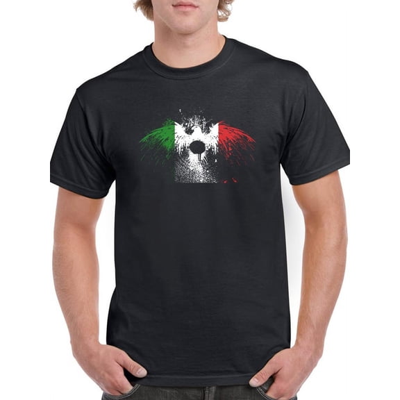Mexican Eagle Flag T-Shirt Men -Smartprints Designs, Male 5X-Large
