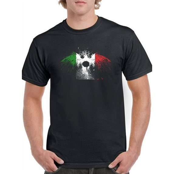 Mexican Eagle Flag T-Shirt Men -Smartprints Designs, Male XX-Large