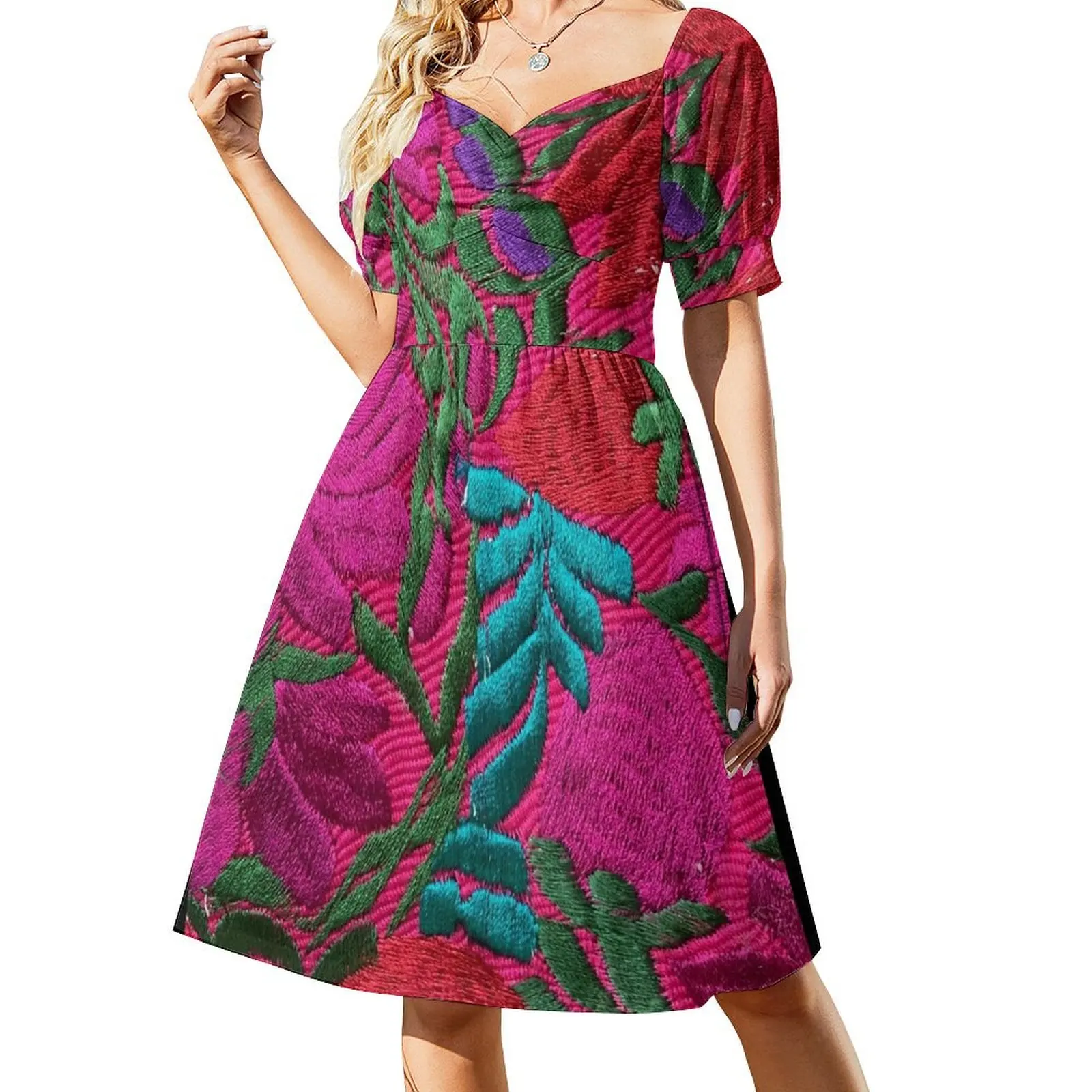 Mexican Embroidered Dress evening dress ladies ladies dresses for women clothing women summer summer clothes for women - Walmart.com Mexican Embroidered Dress evening dress ladies ladies dresses for women clothing women summer summer clothes for women - Walmart.com