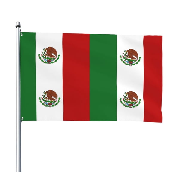 Mexican-Flag Flag 4x6ft Cool Funny Flag Banner For Dorm Bedroom Wall Decor Indoor Outdoor