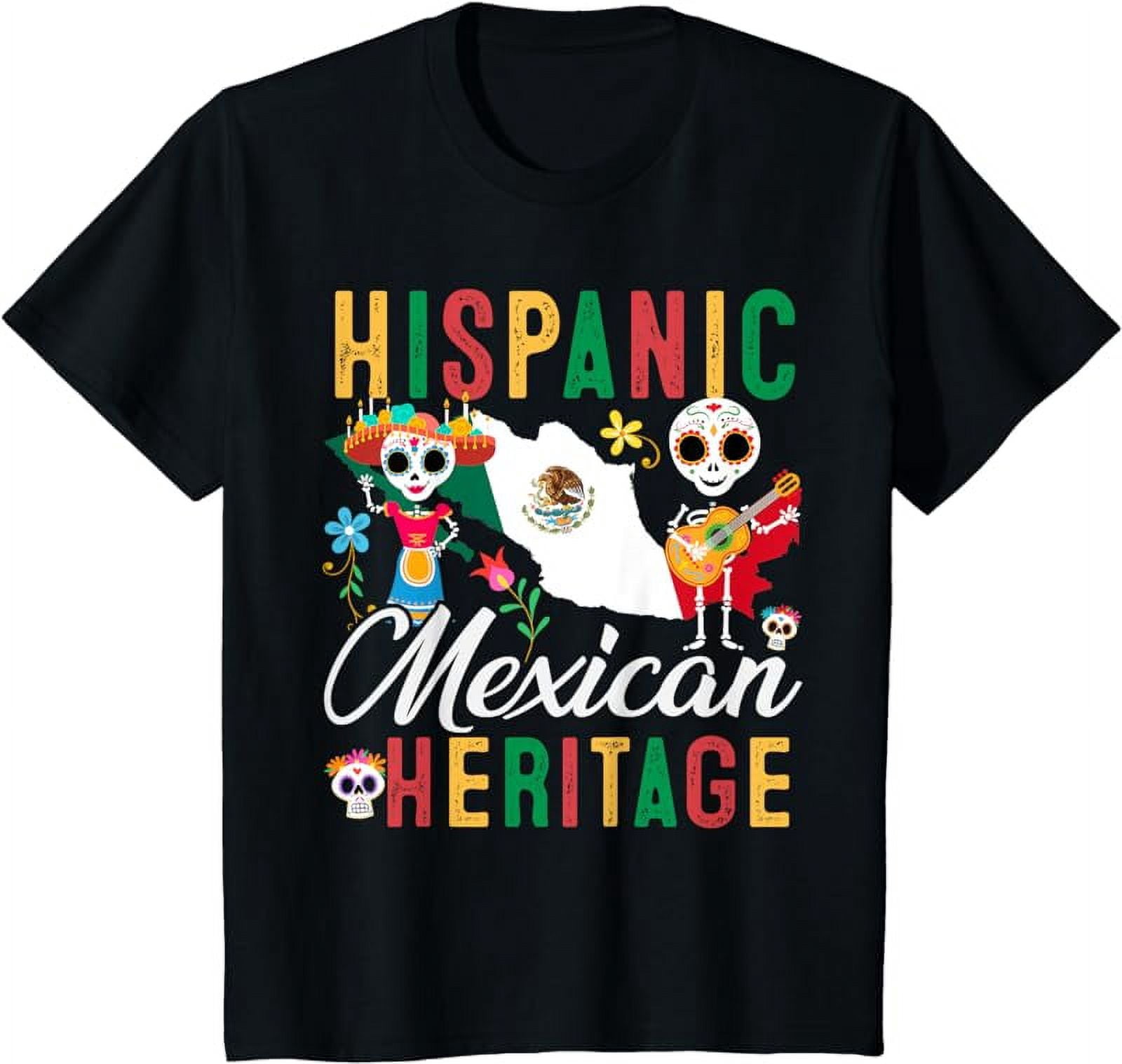mexican-flag-hispanic-heritage-month-mexico-latina-t-shirt-walmart