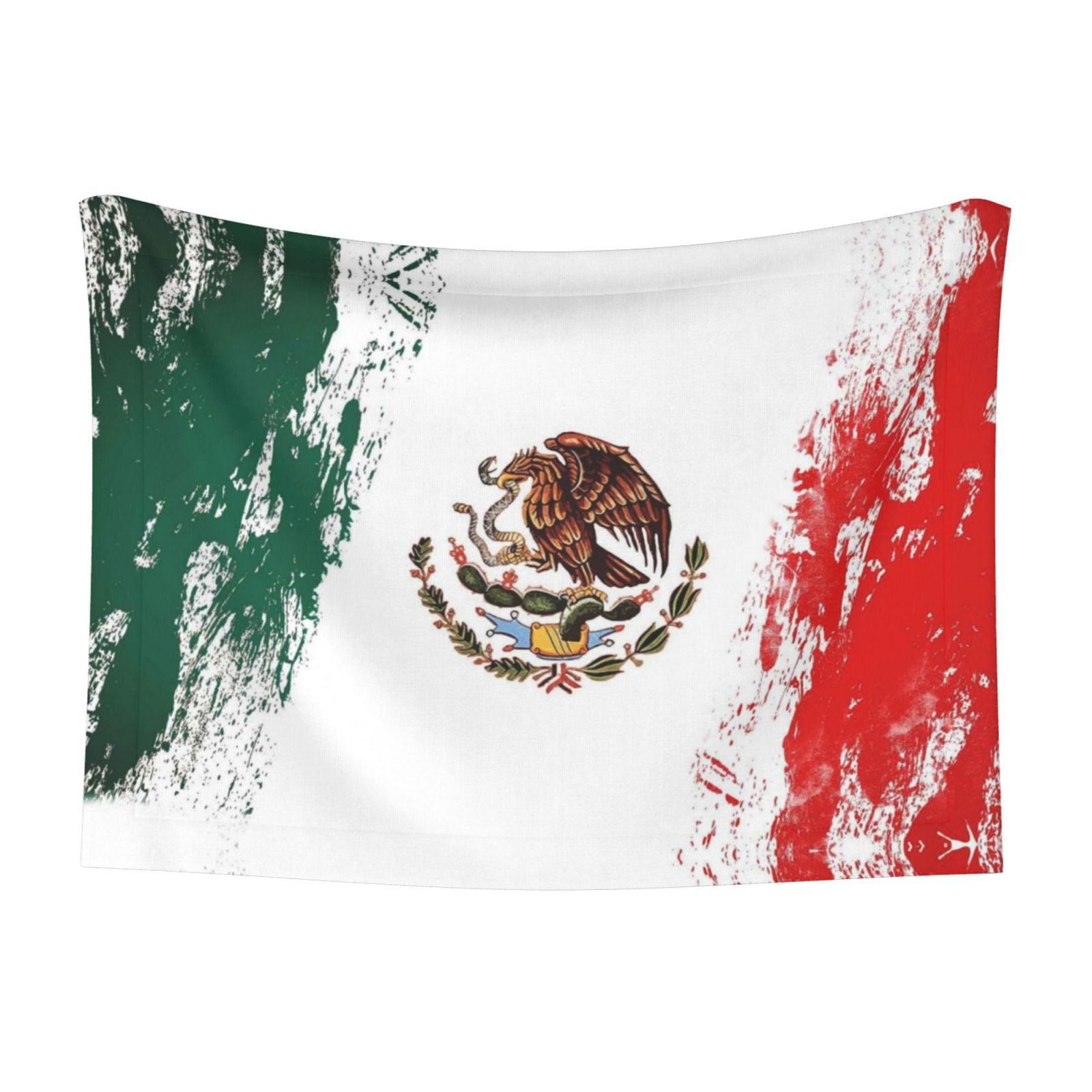 Mexican Flag Print Dog Blanket Soft Warm Flannel Cat Blanket Great Pet Throw for Cats Puppy Small Medium Large Dog