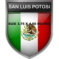 thumbnail image 1 of Mexican Flag Sticker Decal (PACK OF 2), San Luis Potosi,Bandera, 1 of 1
