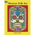 thumbnail image 1 of Pre-Owned Mexican Folk Art Coloring Book (Dover Design Coloring Books) (Paperback) 0486427501 9780486427508, 1 of 1