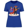 thumbnail image 1 of Mexican Folk Dance Festival T-Shirt Women -Image by Shutterstock, Female XX-Large, 1 of 2