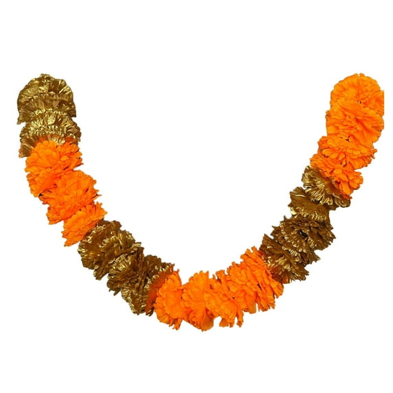 Mexican Garland Bundle - Marigold, for Day of the Dead/Festival of Lights, Durable Cloth