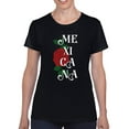 thumbnail image 1 of Mexican Girl Shaped T-Shirt Women -Smartprints Designs, Female Large, 1 of 4