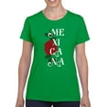 thumbnail image 1 of Mexican Girl Shaped T-Shirt Women -Smartprints Designs, Female Small, 1 of 4