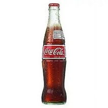 Mexican Glass Bottled Soda 12 Ounce Bundled by Louisiana Pantry (Coke, 12 Pack)