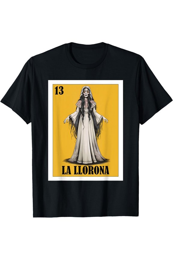 Mexican Halloween or Cinco de Mayo Design, La Llorona T-Shirt, Unisex T-Shirt