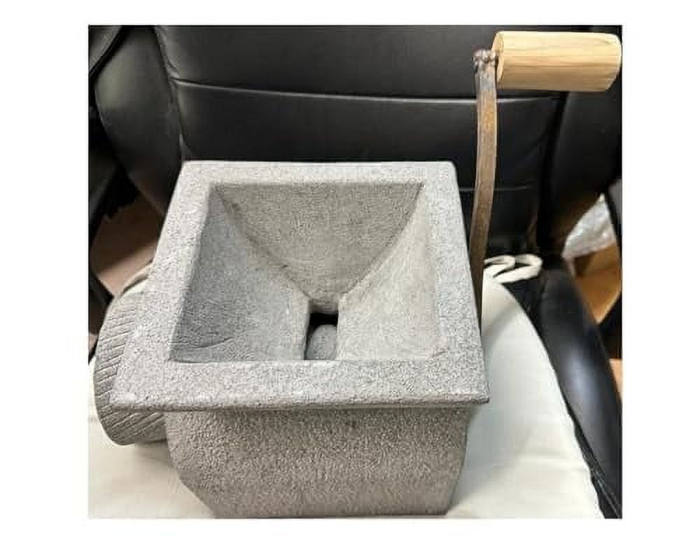 Mexican Hand Crank Manual Large Corn Grinder Volcanic Stone Molino De