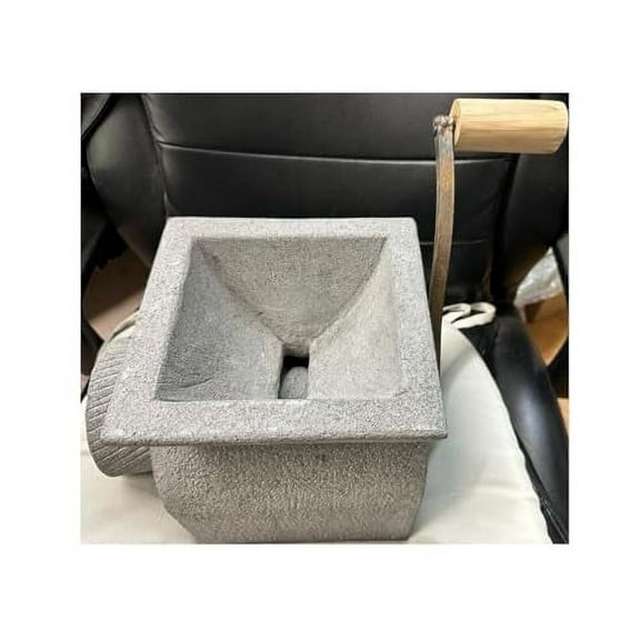 Mexican Hand Crank Manual Large Corn Grinder Volcanic Stone Molino De Piedra En Cantera Para Elaborar Salsas