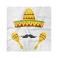 thumbnail image 1 of Mexican Head Scarf, Famous Mexican, Head Wrap, 3 Sizes, by Ambesonne, 1 of 2