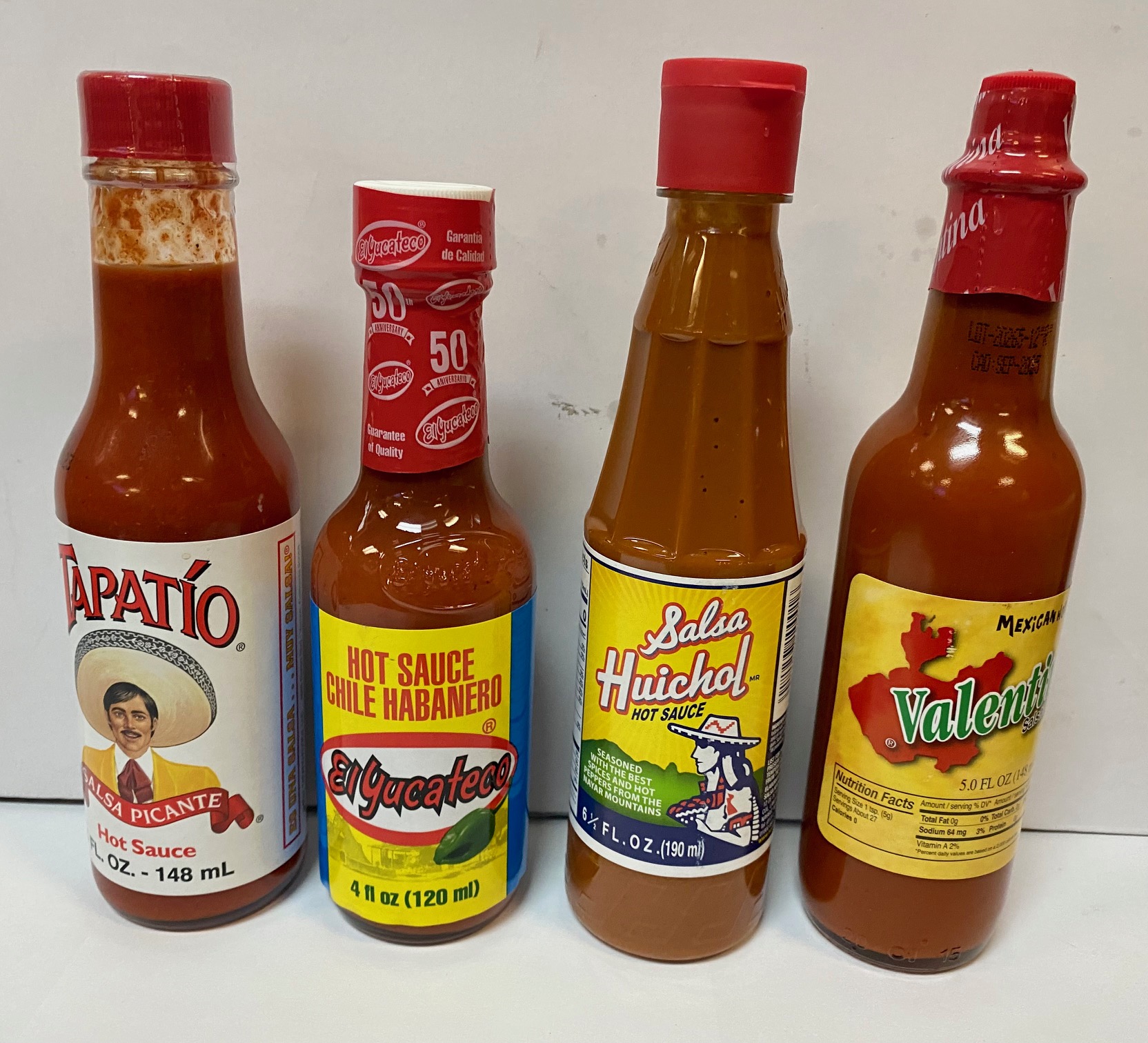 Mexican Hot Sauce Bottle Bundle 4 pcs - image 1 of 2