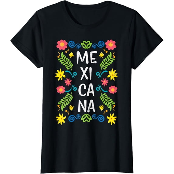 Mexican Independence Day Mexicana Otomi Girls Kids Women T-Shirt