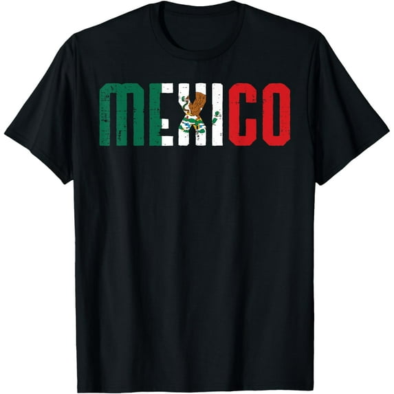 Mexican Independence Day Mexico Pride Vintage Men Women Kids T-Shirt100% cotton short-sleeved shirt for both men and women