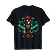 thumbnail image 1 of Mexican Independence Day Viva Mexico Short Sleeve T-Shirt Black Tee Gift, 1 of 5