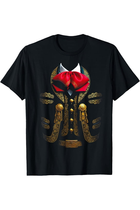 Mexican Mariachi Costume Funny Mexican Charro T-Shirt, Unisex T-Shirt