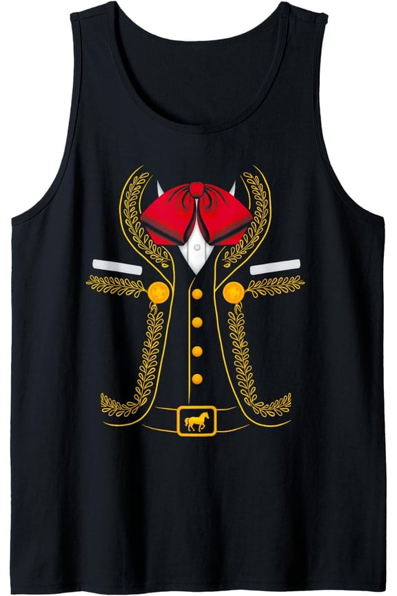 Mexican Mariachi Costume Mexican Charro Tank Top Size S-3XL