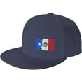 Mexican Mexico Puerto Rico Flag Customizable and Adjustable Baseball