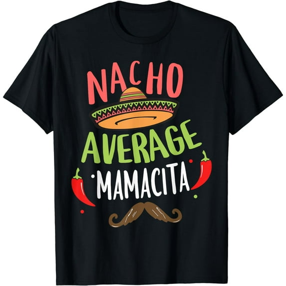 Mexican Mustache Cinco de Mayo T-Shirt