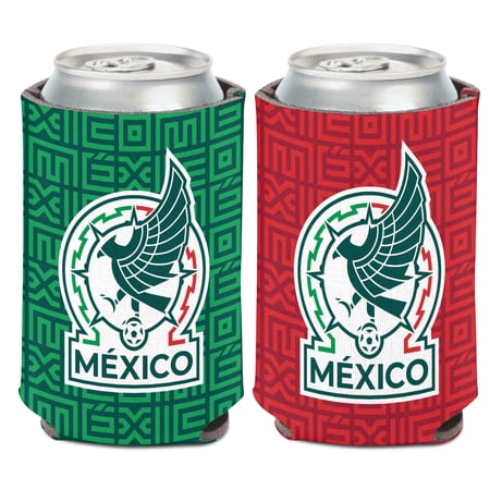 Mexico National Soccer Team Logo 12oz Can Cooler, Collapsible