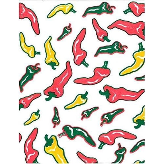 Mexican Pepper Wrap, 1000 sheets per pack - 3 per case.