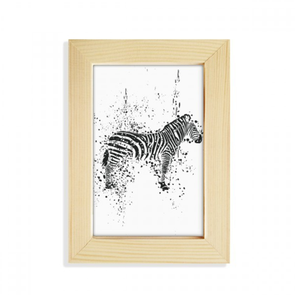 Mexican Pinto Simple Black And White Desktop Display Photo Frame Picture Art Painting 5x7 inch