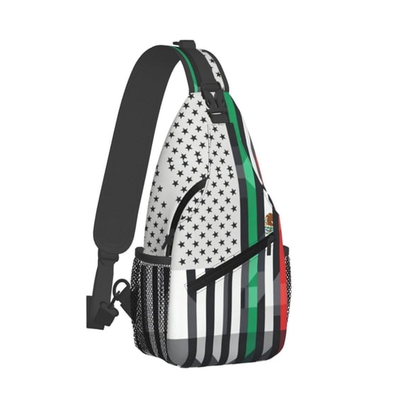 Mexican Roots Sling Crossbody Bag Cross Body Backpack Travel Hiking Daypack