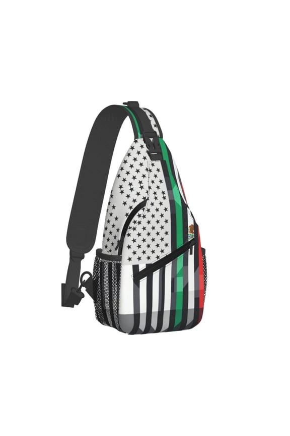 Mexican Roots Sling Crossbody Bag Cross Body Backpack Travel Hiking Daypack