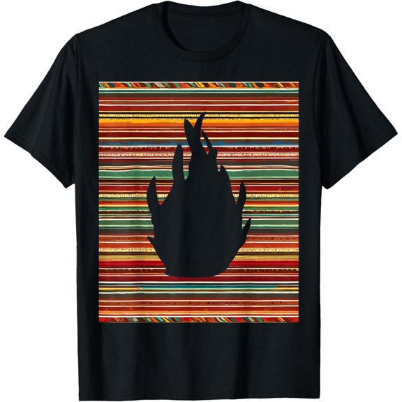 Mexican Sarape Blanket, Dragon Fruit or Pitaya T-Shirt