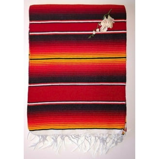 Gama Protect Mexican Handmade Serape Poncho - One-Size Adult India Gama Protect Mexican Handmade Serape Poncho - One-Size Adult India