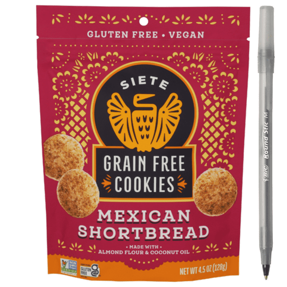 Mexican Shortbread Grain Free Cookies WITH PEN