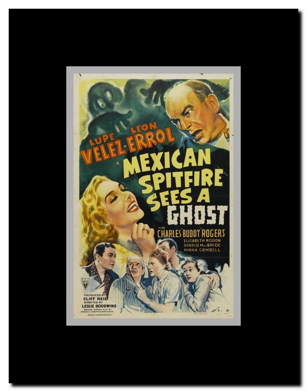 Mexican Spitfire Sees a Ghost Framed Movie Poster