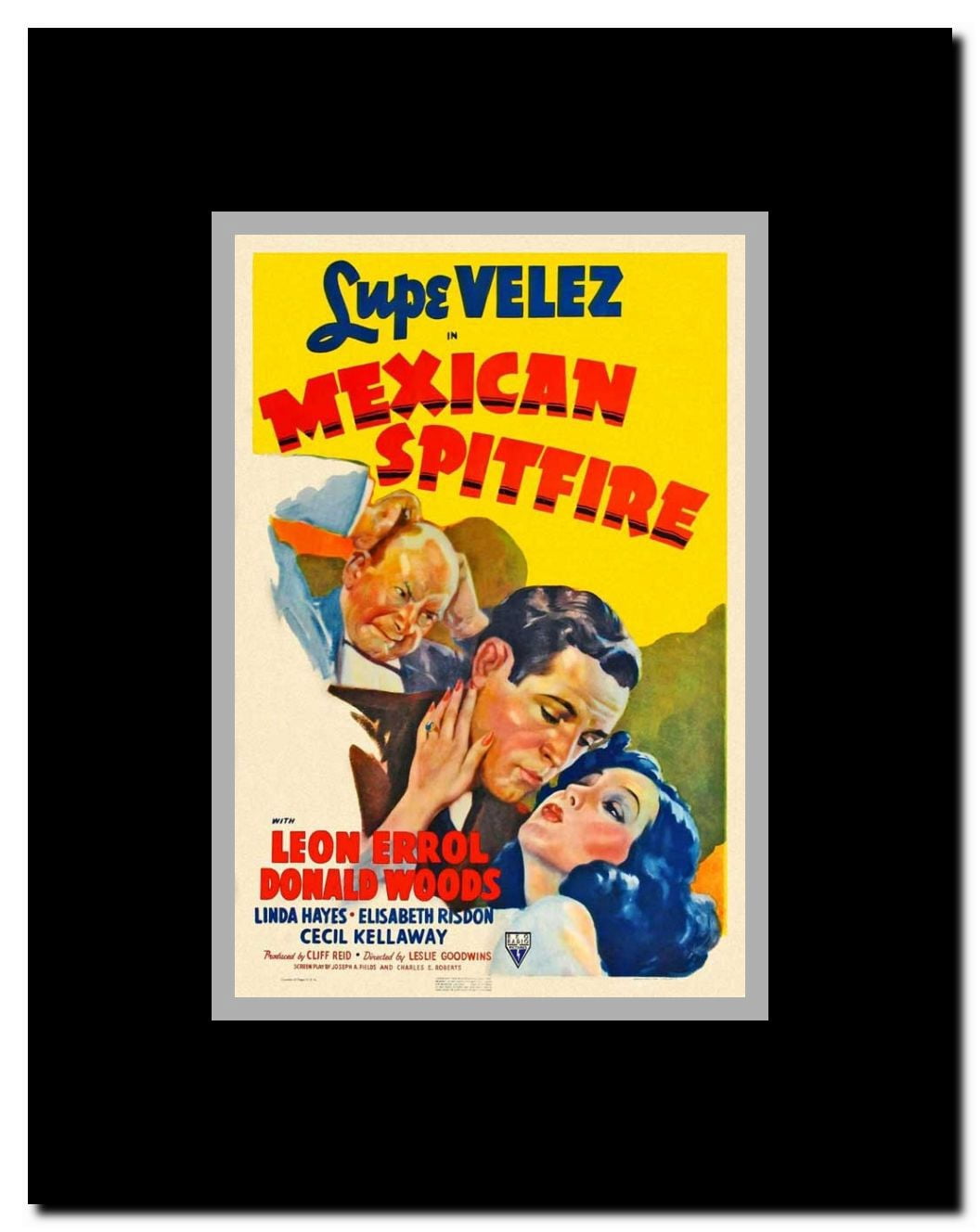 Mexican Spitfire's Baby Framed Movie Poster