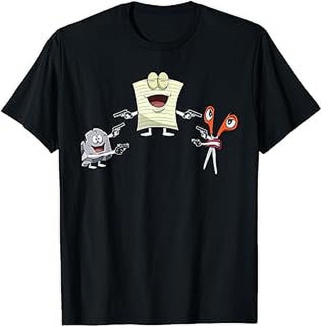 Mexican Standoff Funny Rock Paper Scissors Joke TShirt